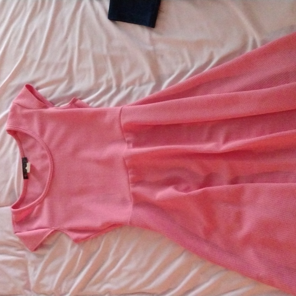 Soft pink summer dress